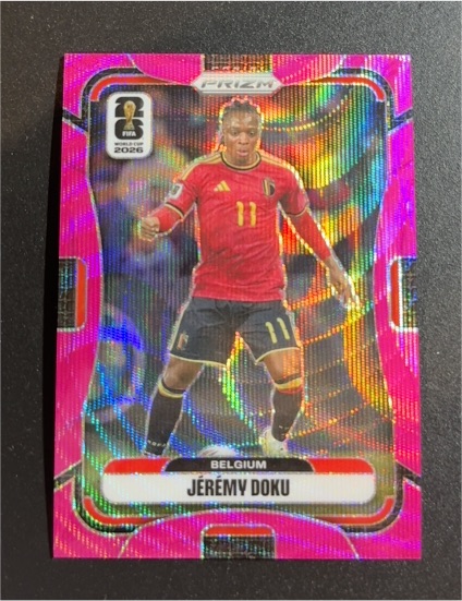 2026 Panini Prizm FIFA World Cup #152 Jérémy Doku — front