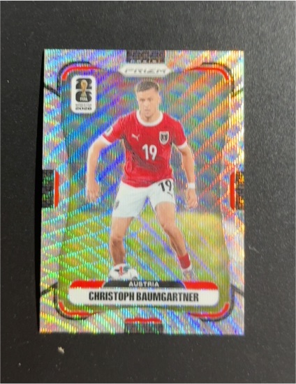 2026 Panini Prizm FIFA World Cup #145 Christoph Baumgartner — front