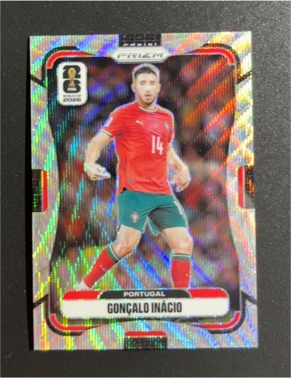 2026 Panini Prizm FIFA World Cup #363 Gonçalo Inácio — front