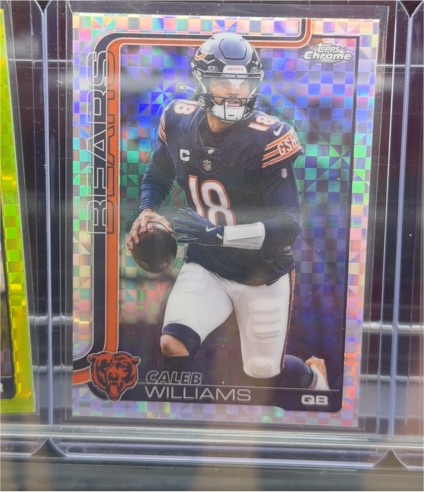 2025 Topps Chrome #52 Caleb Williams — front