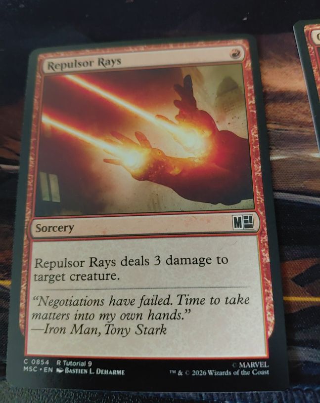 2026 Magic: The Gathering MSC #0854 Repulsor Rays — front