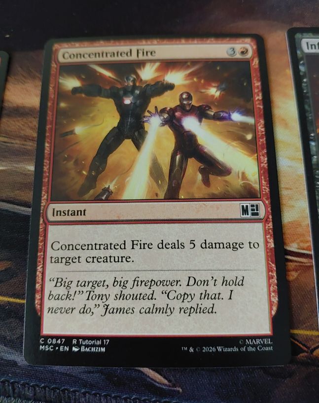 2026 MSC #0847 Concentrated Fire — front