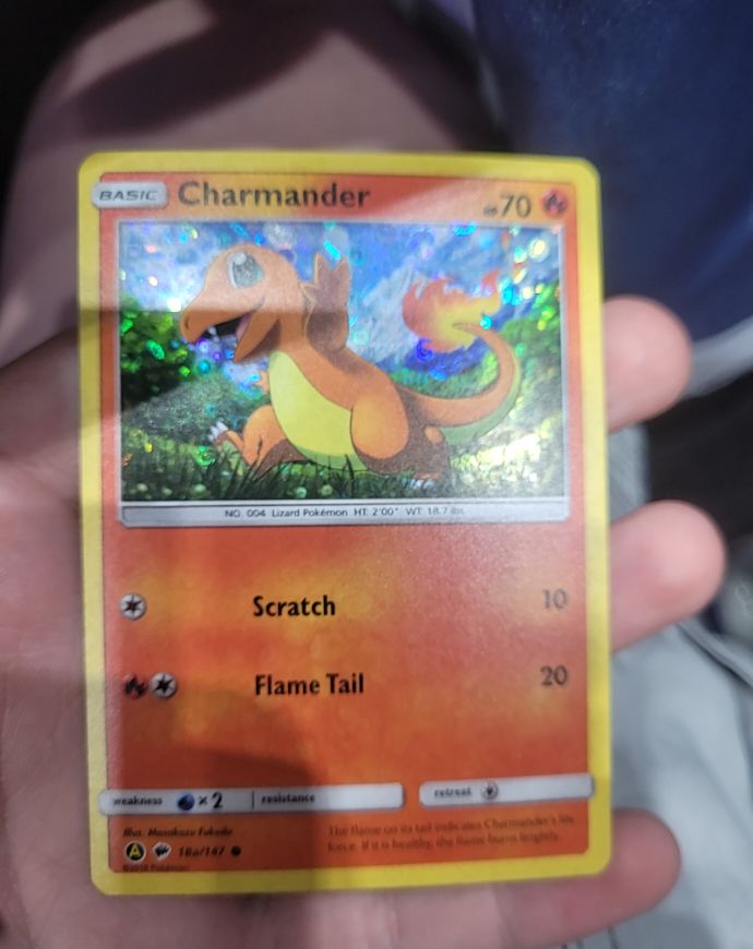 2018 Pokemon 18a/147 Charmander — front