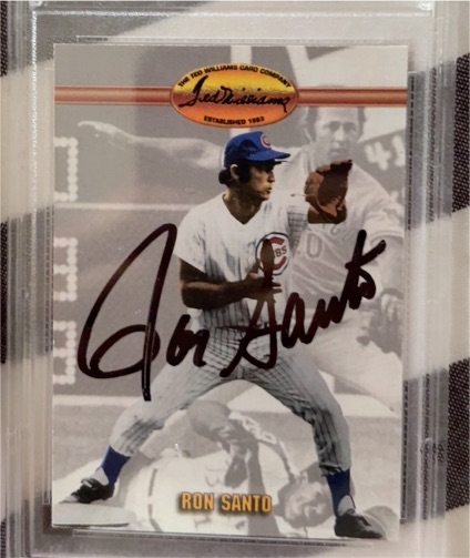 1993 Ted Williams Card Company #23 Ron Santo — front