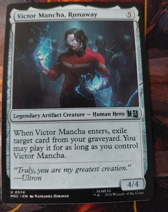 2020 Magic: The Gathering MSC #574 Victor Mancha, Runaway — front