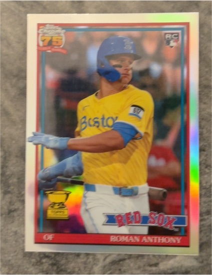 2026 Topps Chrome #RC Roman Anthony — front