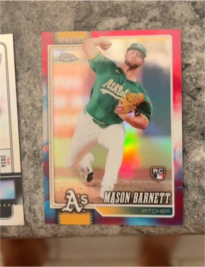 2026 Topps Chrome #22 Mason Barnett — front