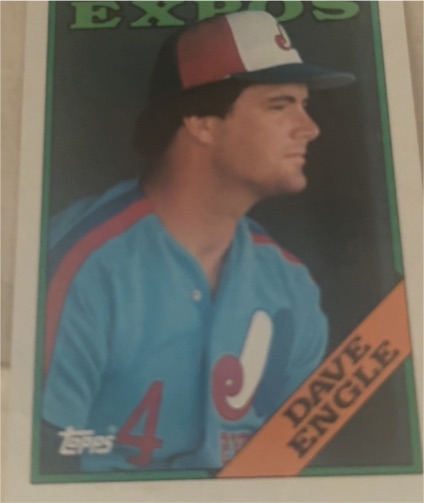 1988 Topps #196 Dave Engle — front