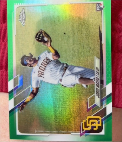 2021 Topps Chrome Update #USC58 Jorge Mateo — front