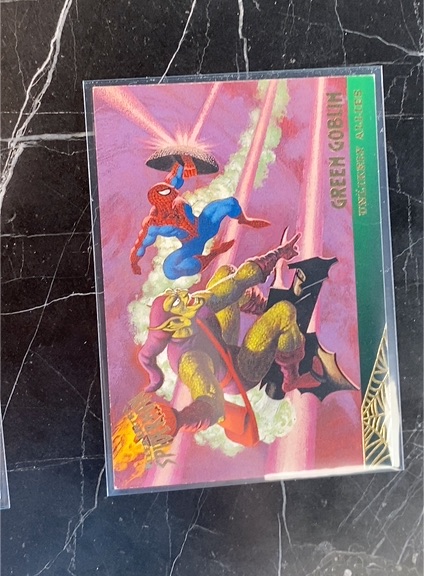 1995 Fleer Ultra Spider-Man #129 Green Goblin — front