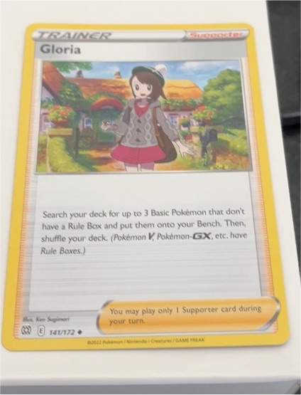 2022 Pokémon Brilliant Stars #141 Gloria — front