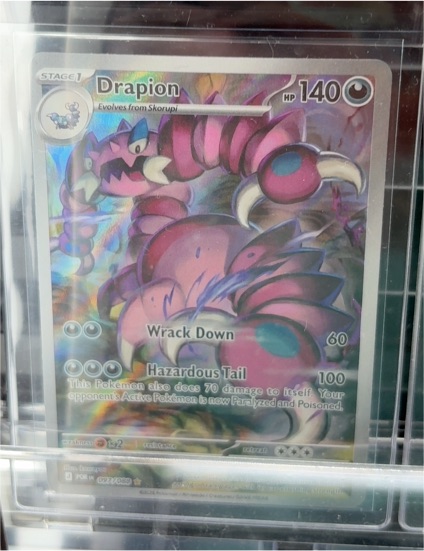 2026 Pokémon TCG Drapion Illustration Rare #097/088 Perfect Order — front