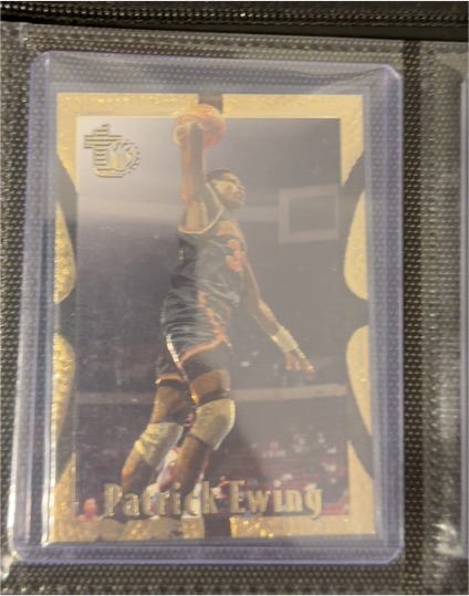 1994-95 Topps Embossed #62 Patrick Ewing — front