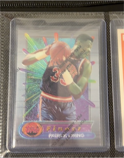 1994-95 Topps Finest #33 Patrick Ewing — front