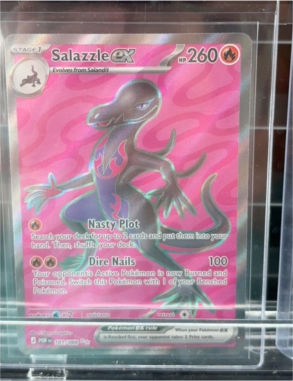 2026 Pokémon Perfect Order #101/088 Salazzle ex — front