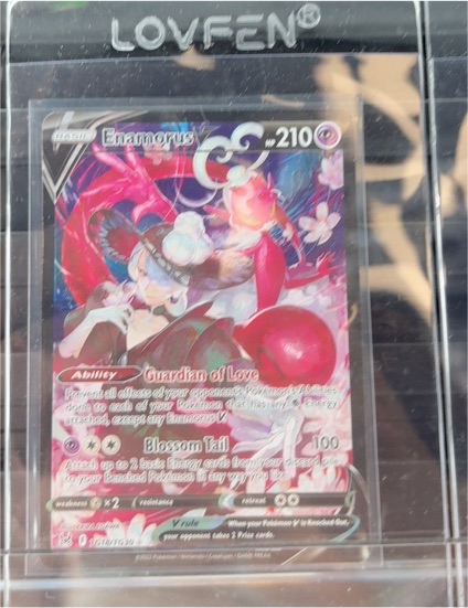 2022 Pokémon Lost Origin Trainer Gallery #TG18 Enamorus V — front
