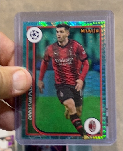 2023-24 Topps Merlin UEFA Club Competitions #2 Christian Pulisic — front