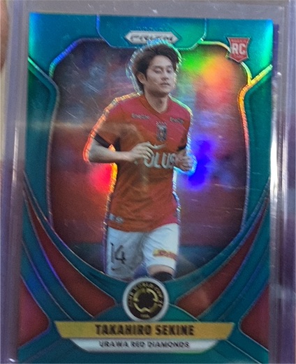 2025 Panini Prizm FIFA Club World Cup #77 Takahiro Sekine — front