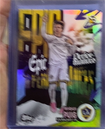 2024 Topps MLS Superstars Epic Performances #EP-14 Riqui Puig — front