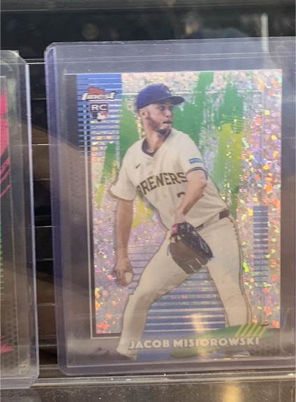2026 Topps Finest #82 Jacob Misiorowski — front