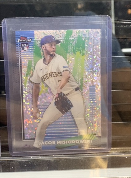 2026 Topps Finest #82 Jacob Misiorowski — front
