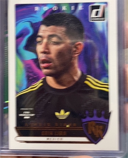 2025-26 Panini Donruss Road to FIFA World Cup Rookie Kings #20 Erik Lira — front