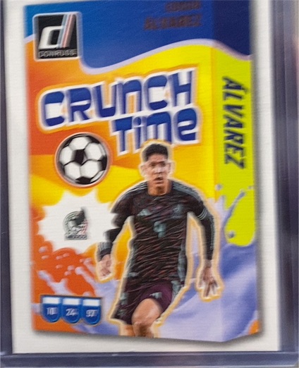 2024-25 Panini Donruss FIFA Crunch Time #4 Edson Alvarez — front