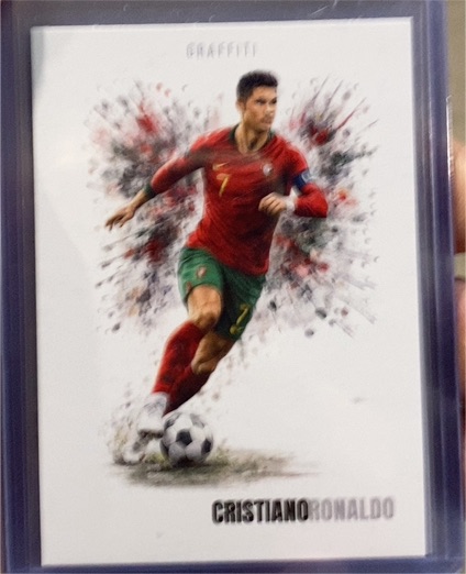 2024 Leaf Soccer Blaster #2 Cristiano Ronaldo — front