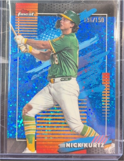 2026 Topps Finest #176 Nick Kurtz — front