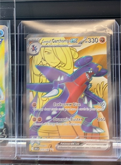 2023 Pokémon Scarlet & Violet Promo #204 Cynthia's Garchomp EX — front