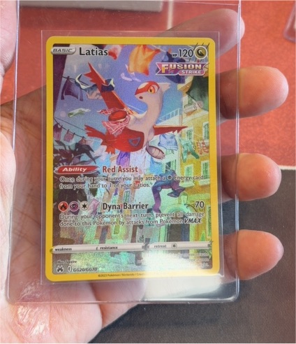 2023 Pokémon Crown Zenith GG20/GG70 Latias — front