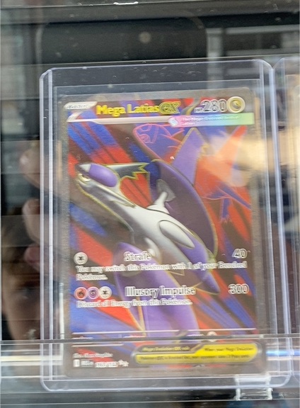 2025 Pokémon TCG Mega Latias EX #163/132 — front