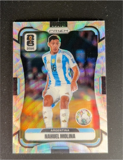 2026 Panini Prizm FIFA World Cup #8 Nahuel Molina — front