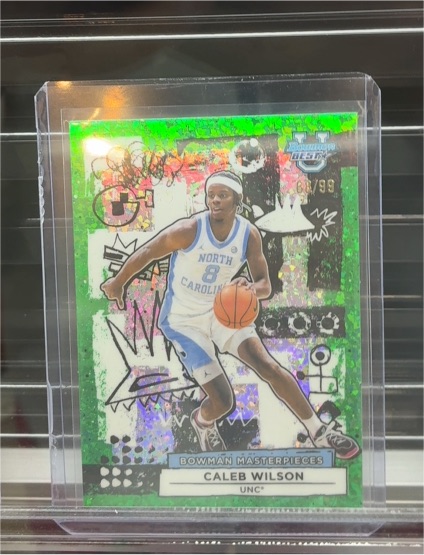 2025-26 Bowman U Best Masterpieces #BM-21 Caleb Wilson — front