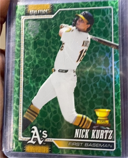 2026 Topps Series 1 #97 Nick Kurtz — front
