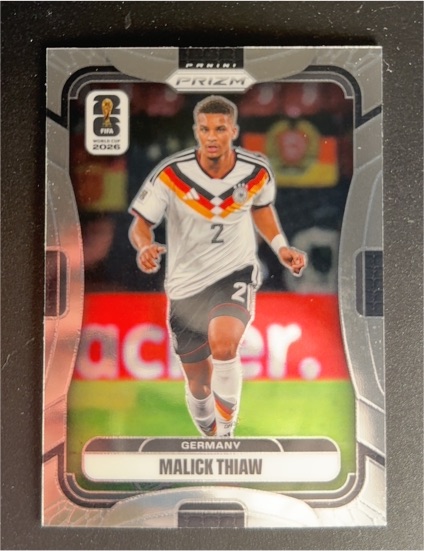 2026 Panini Prizm FIFA World Cup #45 Malick Thiaw — front
