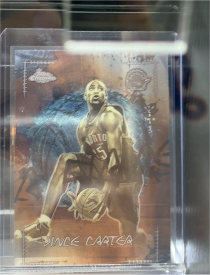 2025-26 Topps Chrome Cactus Jack #LFL-6 Vince Carter La Flame Legends — front
