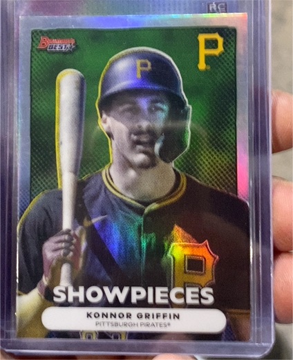 2025 Bowman's Best #BS-15 Konnor Griffin Showpieces — front