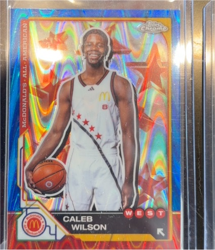 2025 Topps Chrome McDonald's All American #10 Caleb Wilson — front