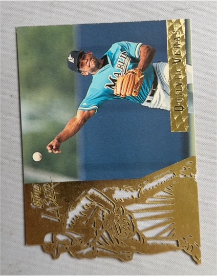 1996 Topps Laser #95 Quilvio Veras — front