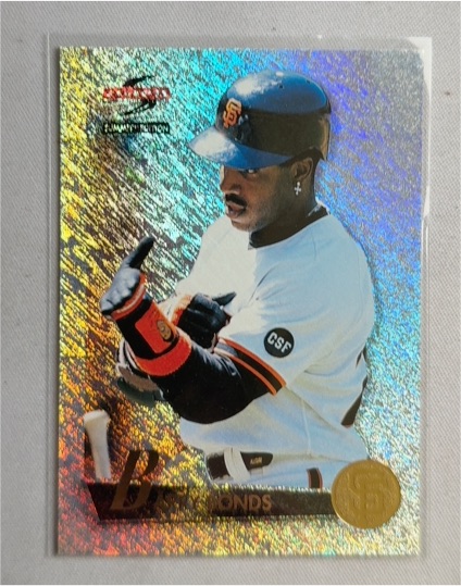 1995 Score Summit #9 Barry Bonds — front