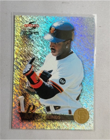 1995 Score Summit #9 Barry Bonds — front
