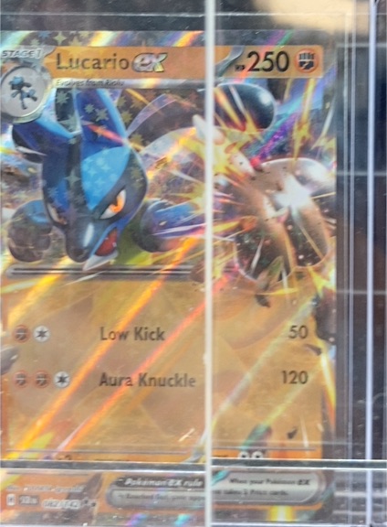 2016 Pokémon TCG XY Primal Clash #51 Lucario EX — front
