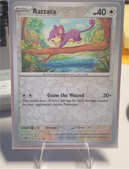 2023 Pokémon Scarlet & Violet 019/165 Rattata — front