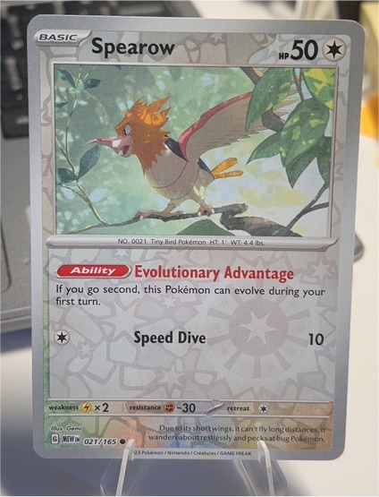 2023 Pokémon SV: Scarlet & Violet 151 #021 Spearow — front