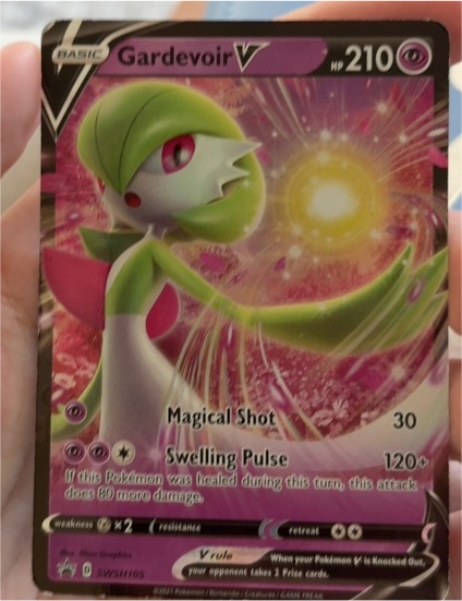 2021 Pokémon SWSH #SWSH105 Gardevoir V — front