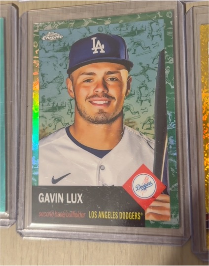 2022 Topps Chrome #214 Gavin Lux — front