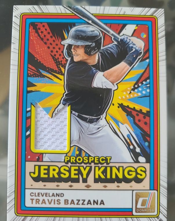 2026 Donruss Prospect Jersey Kings #PJK-TB Travis Bazzana — front