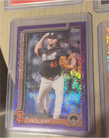 2025 Topps Update Series #US135 Landen Roupp — front