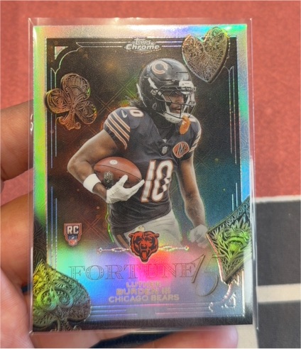 2025 Topps Chrome Fortune 15 #F15-23 Luther Burden III — front